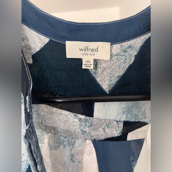 Wilfred 100% Silk Bossut Tunic Shift Dress - Picture 4 of 5